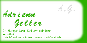 adrienn geller business card